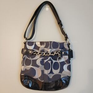 Coach Blue and Black Women's Bag